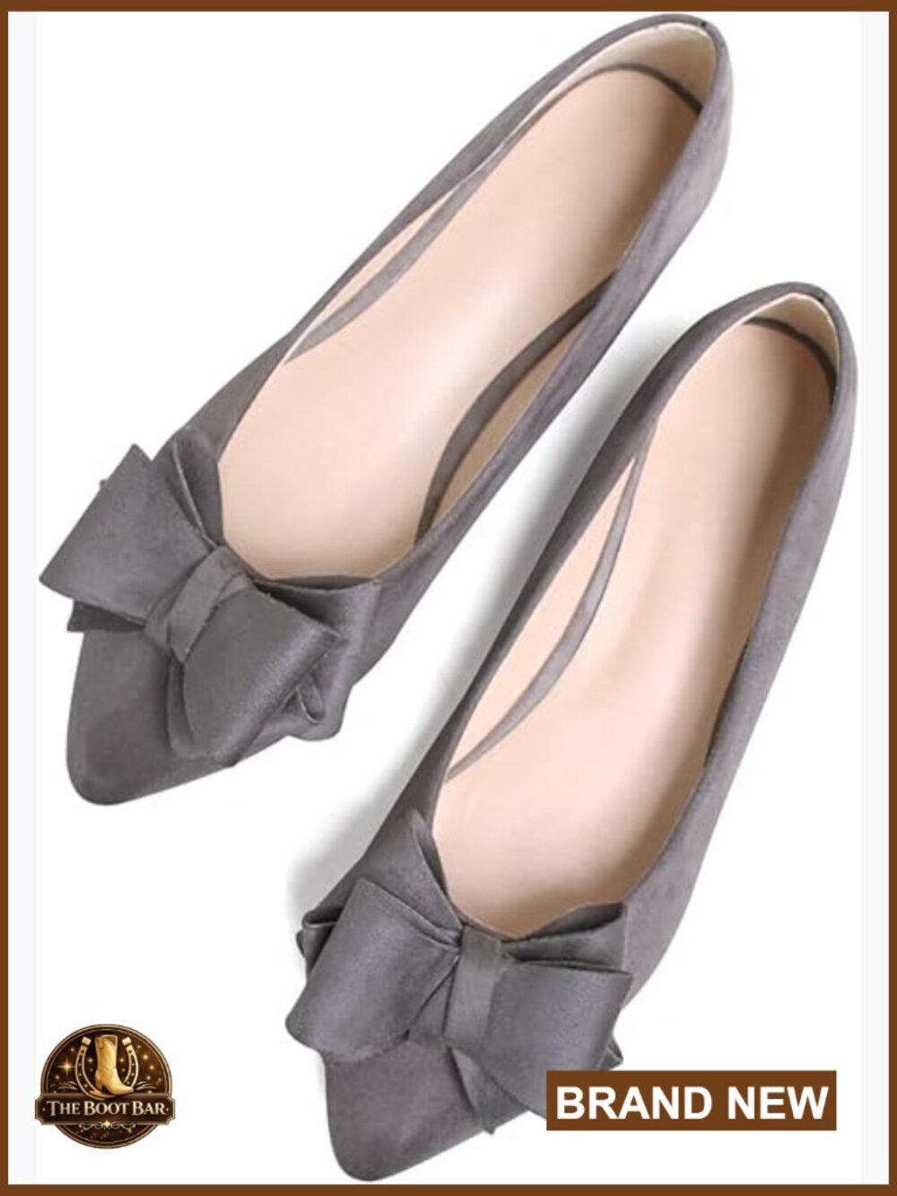 Pointy Toe Pearl Rhinestone Ballet Flats Bling Slip On Comfortable Wedding Work